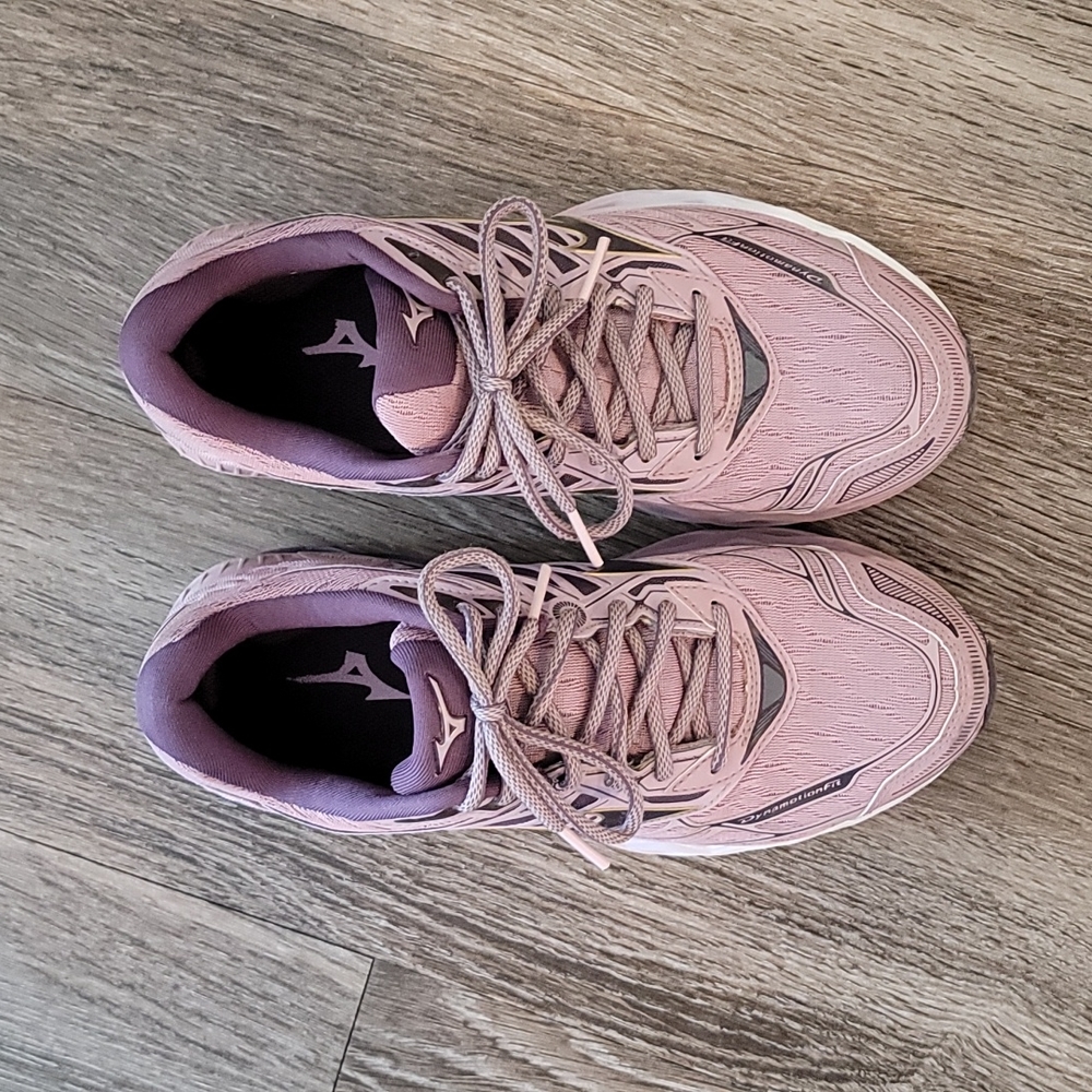 Mizuno Women's Wave Creation 20 Running shoe, Woodrose-Plum Perfect, size 8
